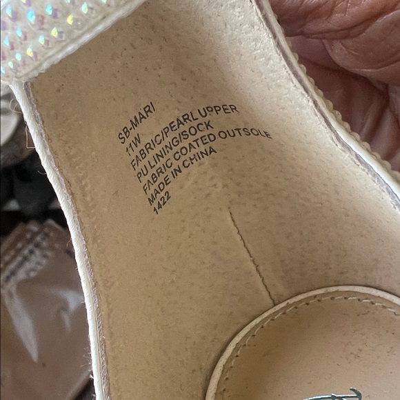 Betsey Johnson Pink and Silver Embellished Heels - Picture 10 of 10